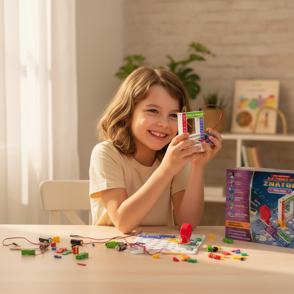 ZAATIK Electronics Lab Kit – 200+ Component STEM Kit for Kids | Build Real Circuits