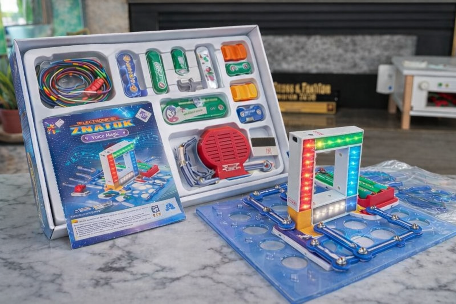 ZAATIK Electronics Lab Kit – 200+ Component STEM Kit for Kids | Build Real Circuits