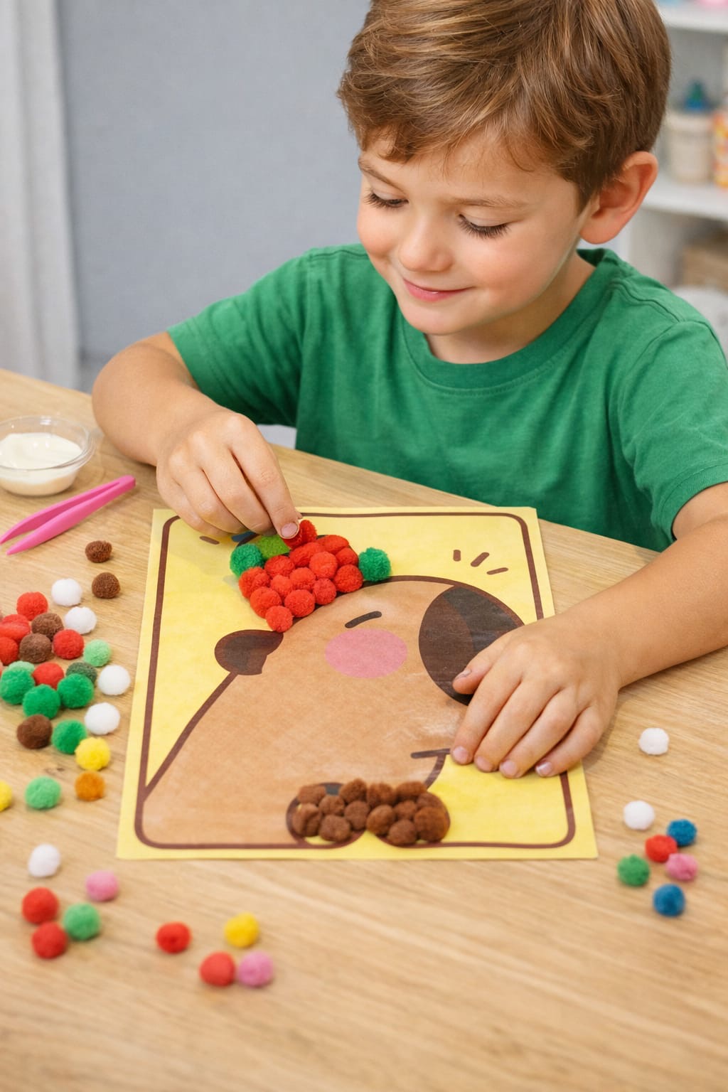 Pom Pom Art Kit