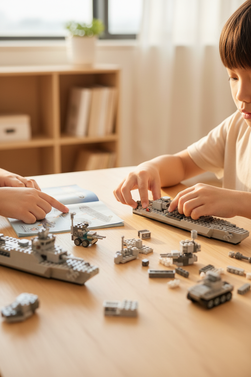 Ocean Explorer Fleet β Naval Engineering STEM Build Set | Water-Test Your Creations