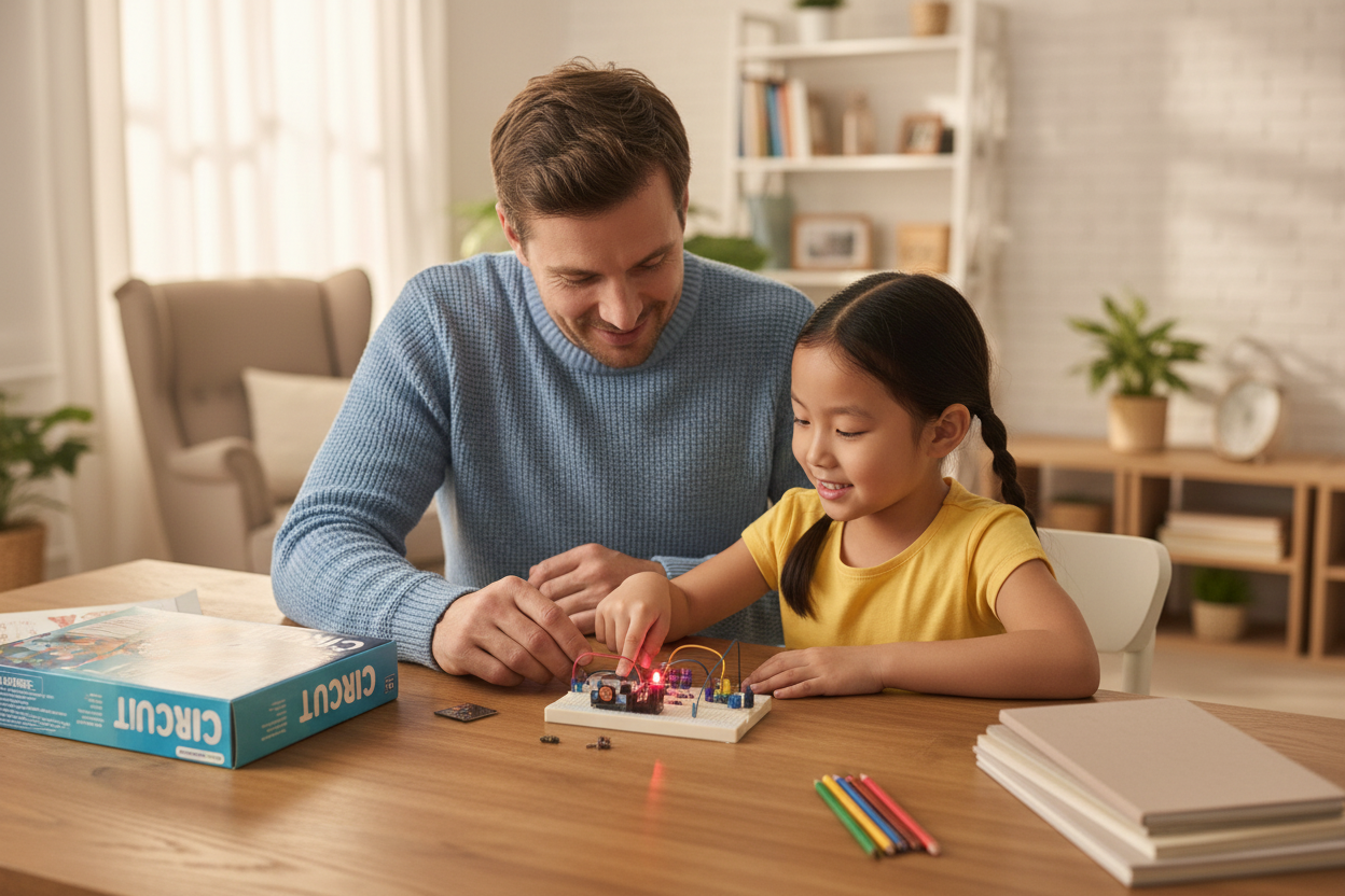 STEM Electric Circuit Learning Toy – Build 20+ Working Circuits | Ages 6+