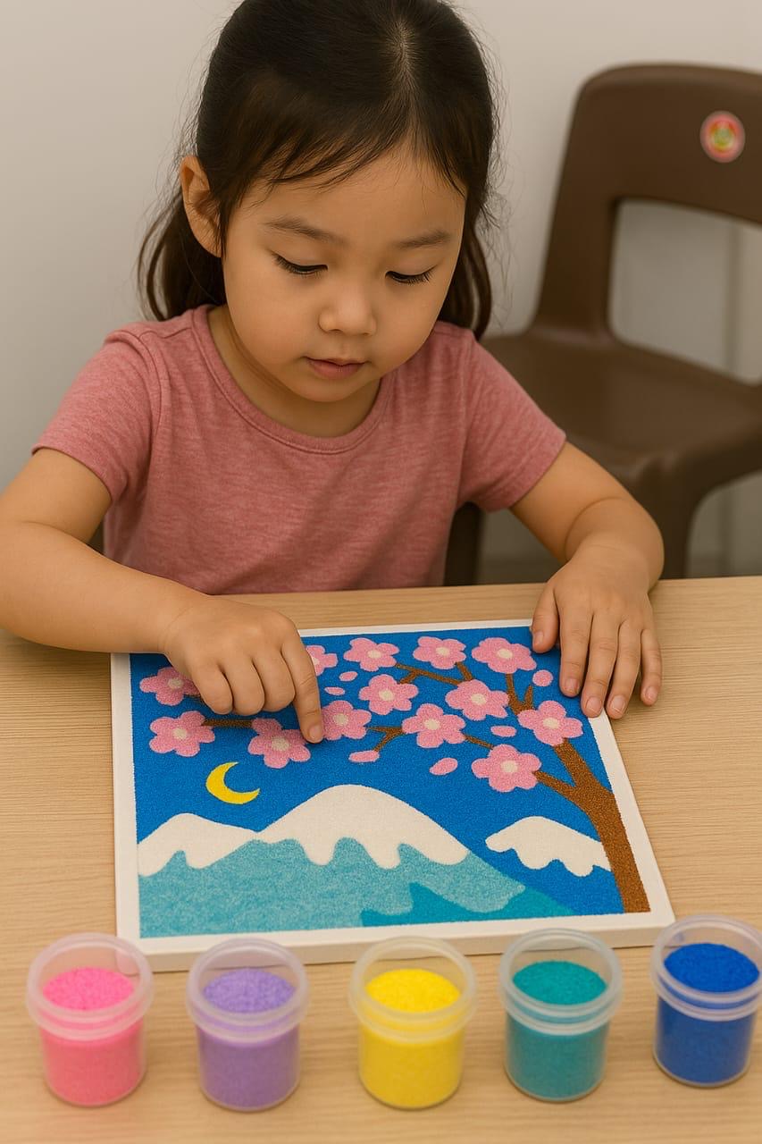 Dimorra Kids X Sand Painting