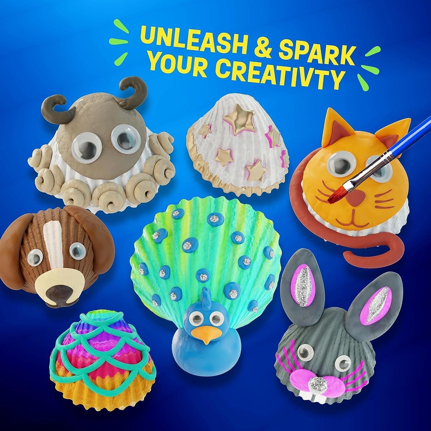 Shell Painting Craft Kit for Kids