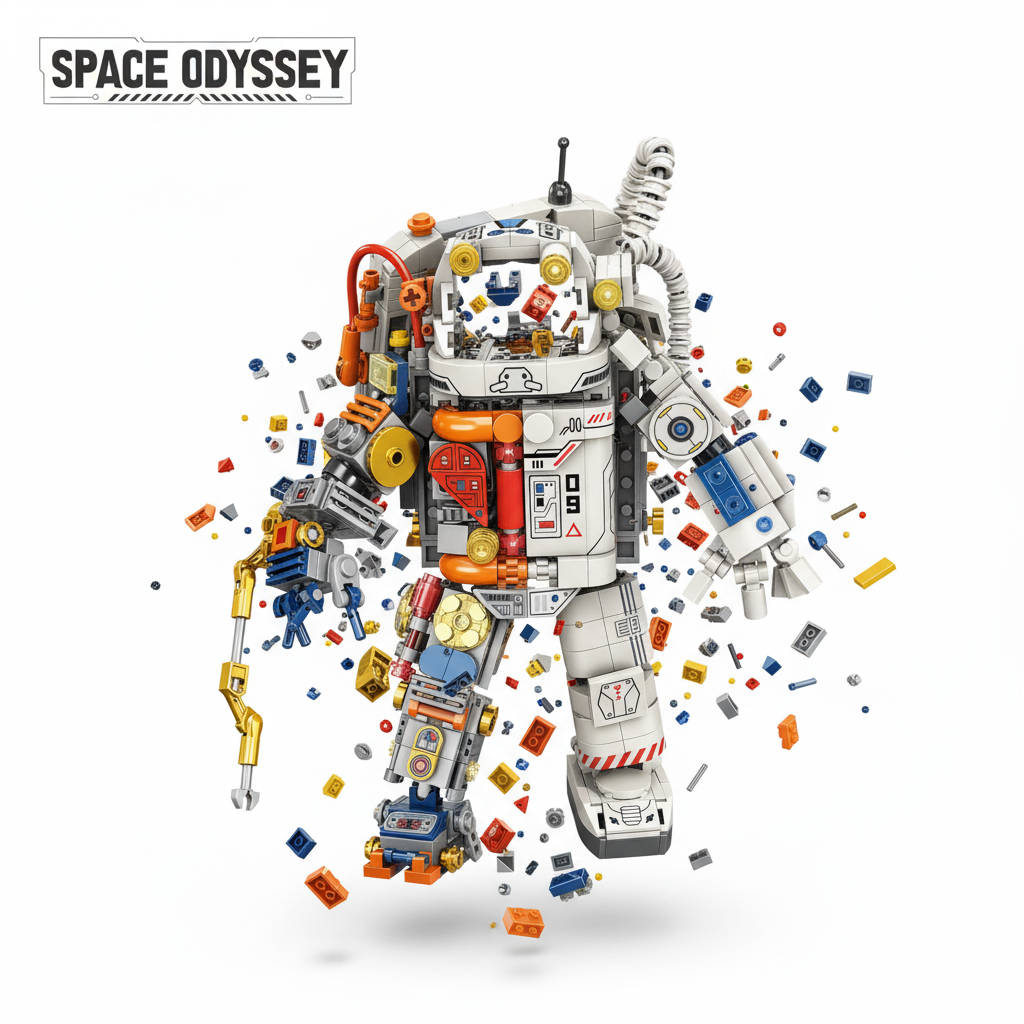 Space Odyssey Building Blocks β 500-Piece STEM Space Construction Set | Ages 6+