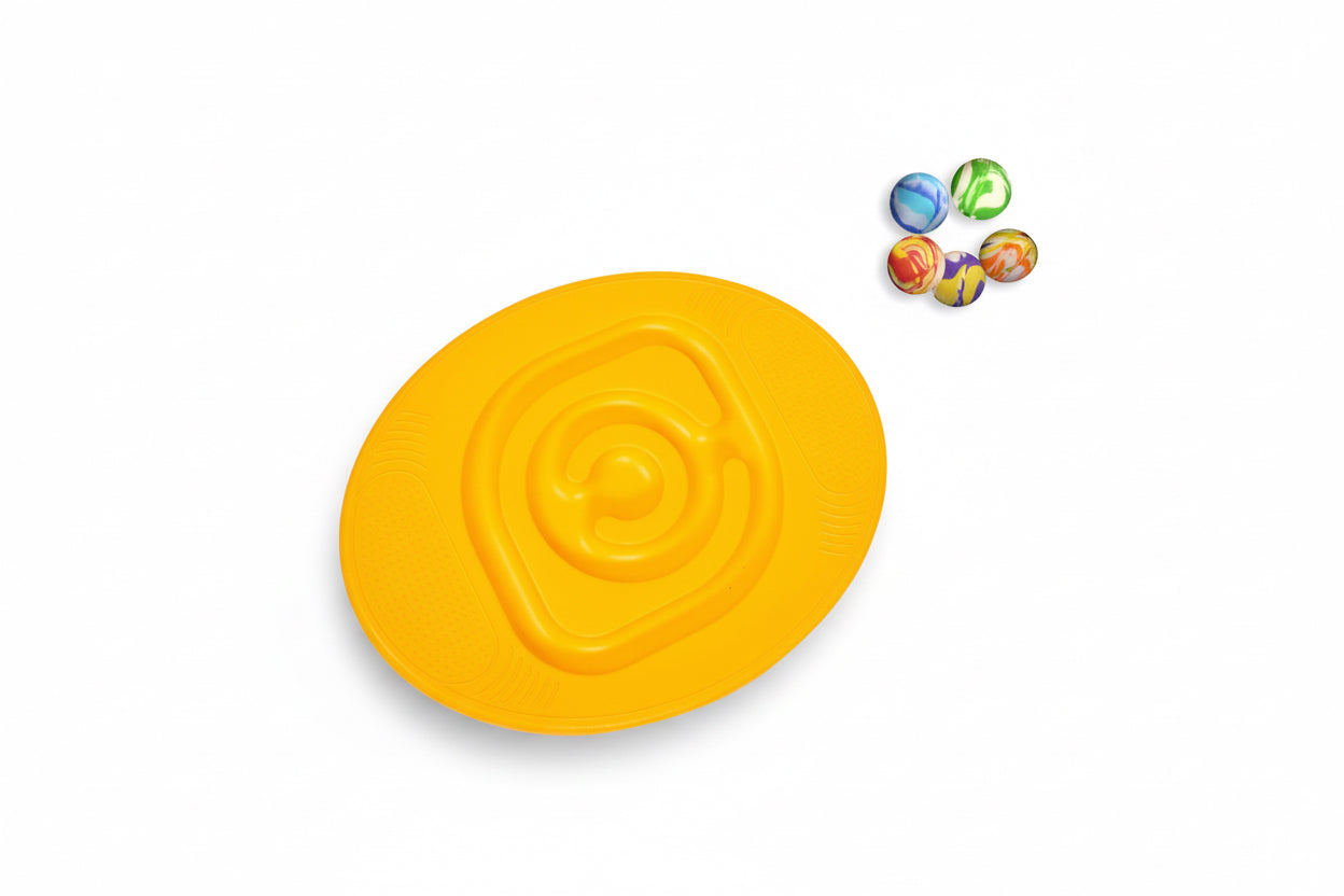 Wobble Balance Board with Ball Maze – Active Play for Kids | Solid Wood