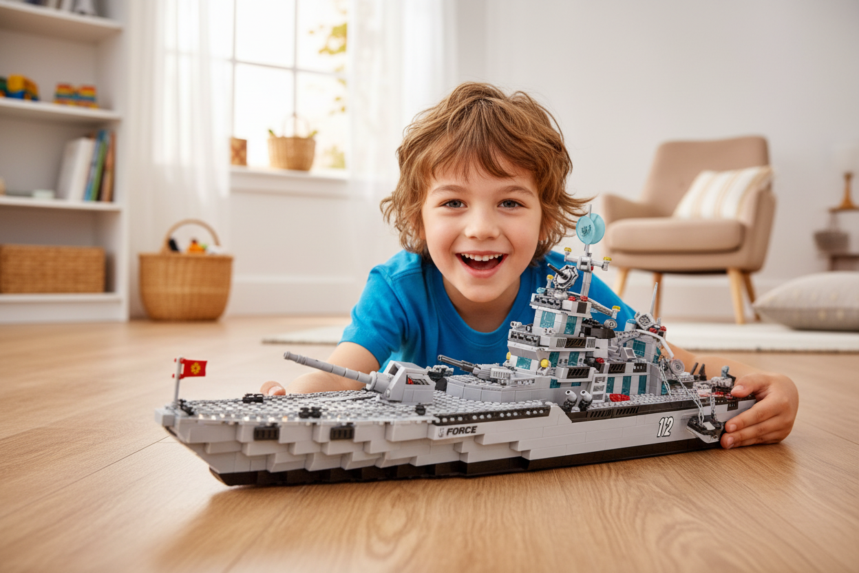 Ocean Explorer Fleet β Naval Engineering STEM Build Set | Water-Test Your Creations