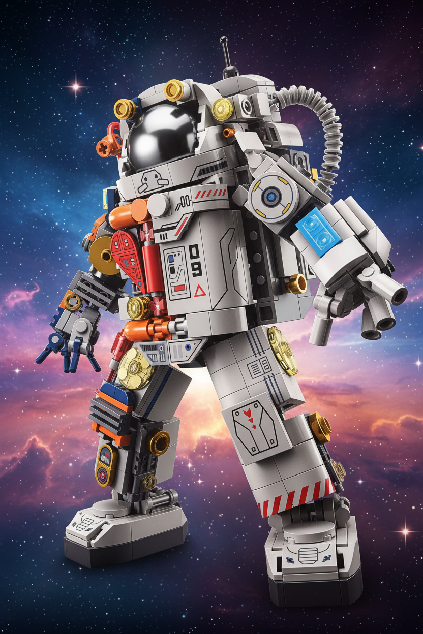 Space Odyssey Building Blocks – 500-Piece STEM Space Construction Set | Ages 6+