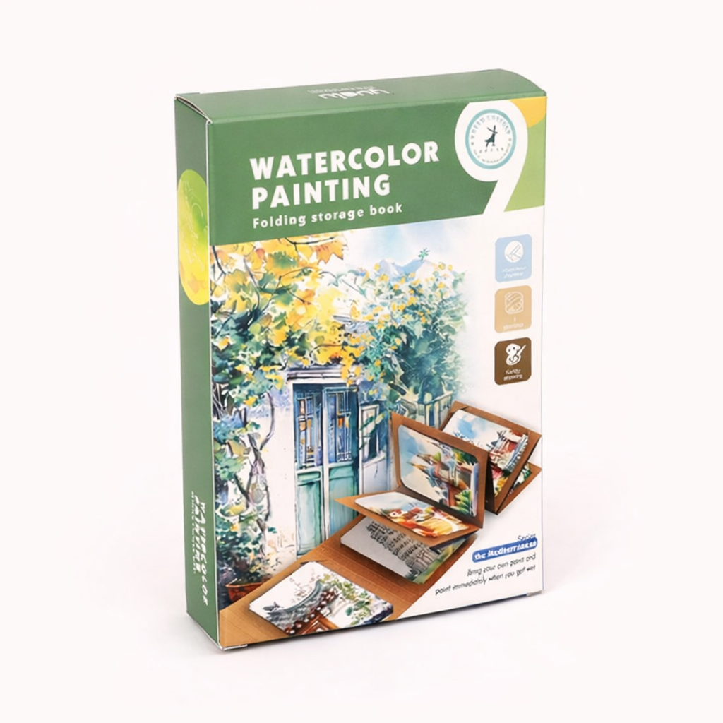 Premium Watercolor Painting Book