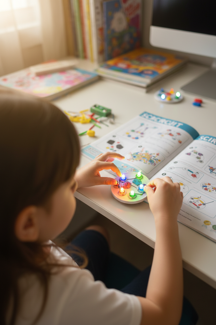 STEM Electric Circuit Learning Toy – Build 20+ Working Circuits | Ages 6+