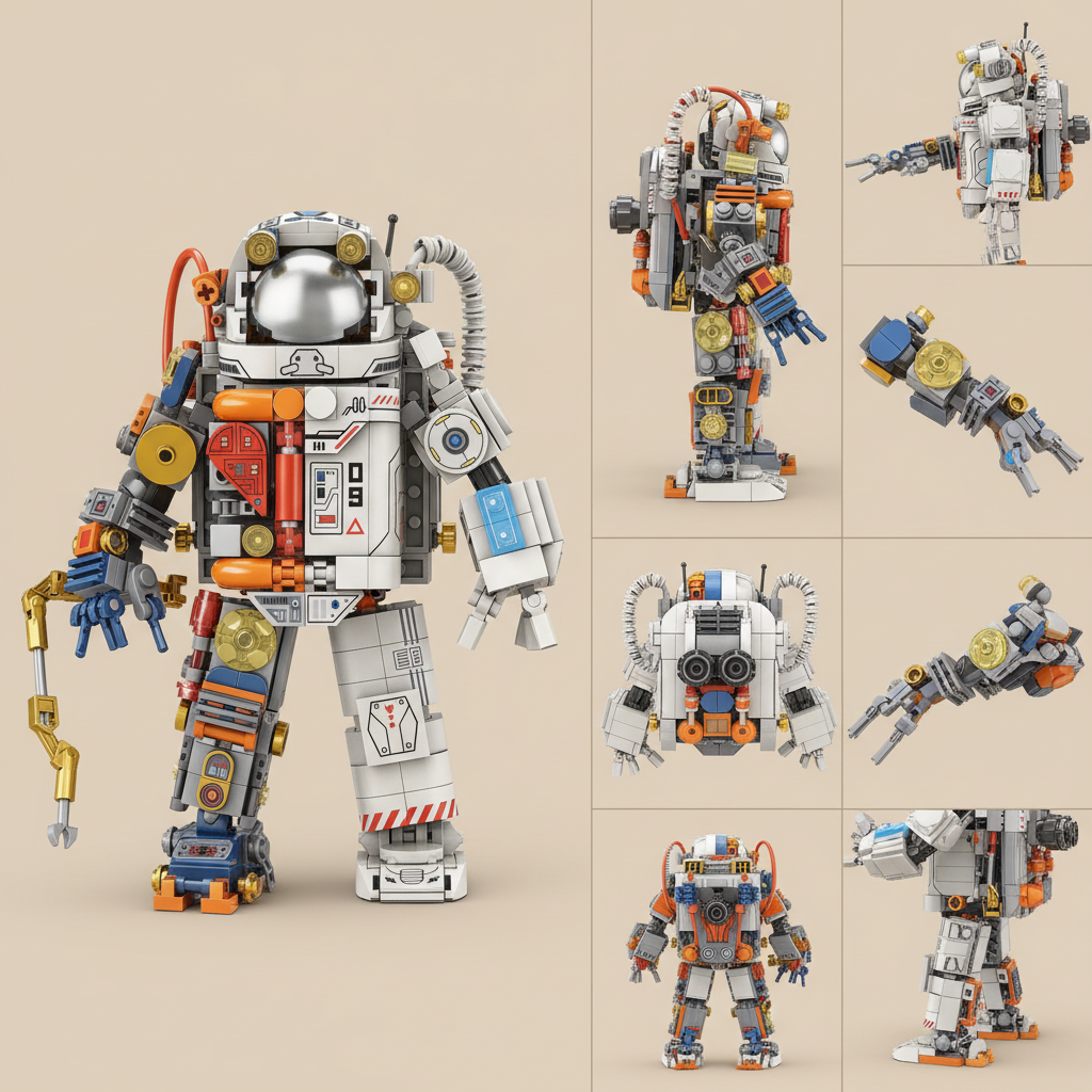 Space Odyssey Building Blocks – 500-Piece STEM Space Construction Set | Ages 6+