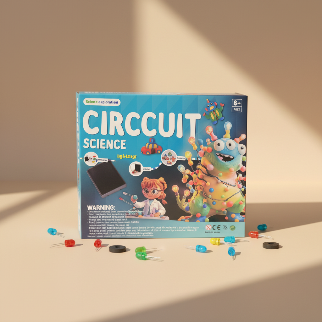 STEM Electric Circuit Learning Toy – Build 20+ Working Circuits | Ages 6+