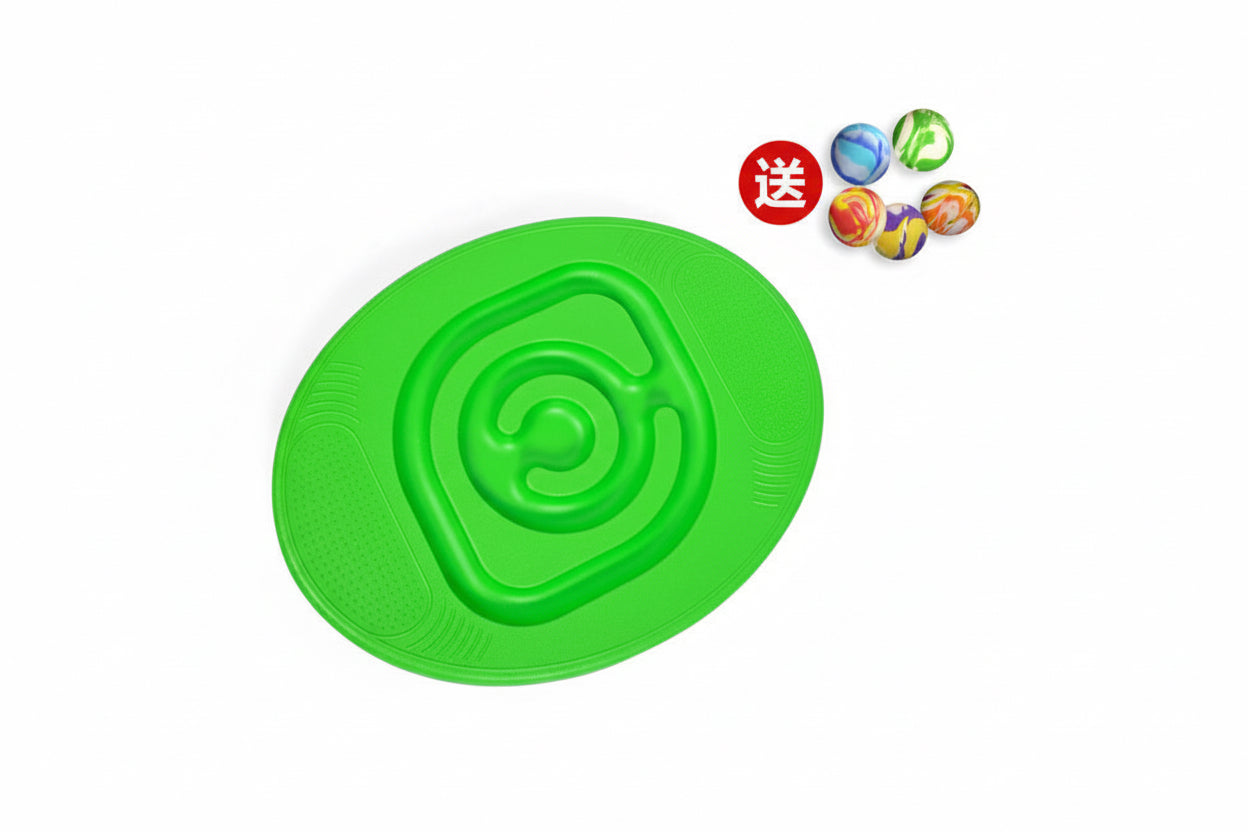 Wobble Balance Board with Ball Maze – Active Play for Kids | Solid Wood