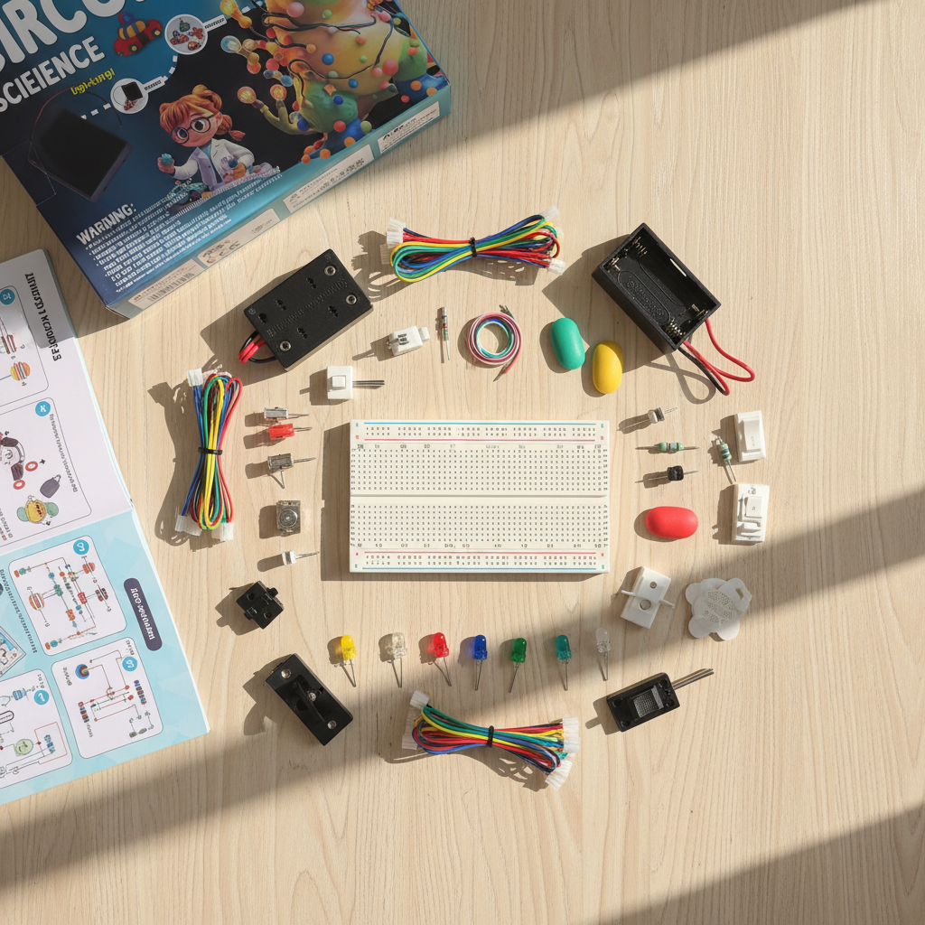 STEM Electric Circuit Learning Toy – Build 20+ Working Circuits | Ages 6+