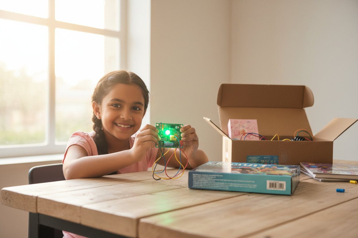 STEM Electric Circuit Learning Toy – Build 20+ Working Circuits | Ages 6+