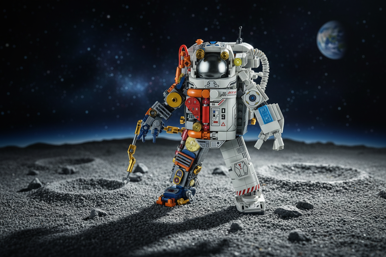 Space Odyssey Building Blocks – 500-Piece STEM Space Construction Set | Ages 6+