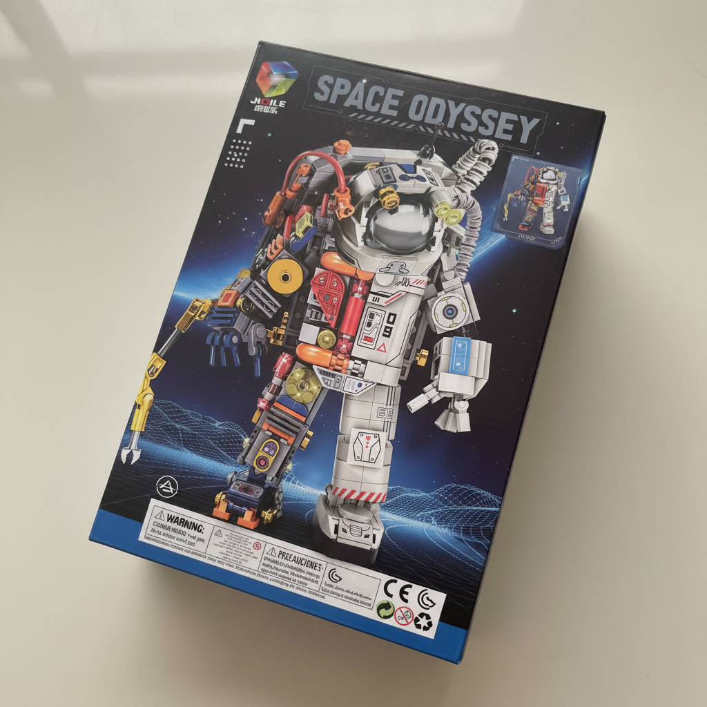 Space Odyssey Building Blocks – 500-Piece STEM Space Construction Set | Ages 6+
