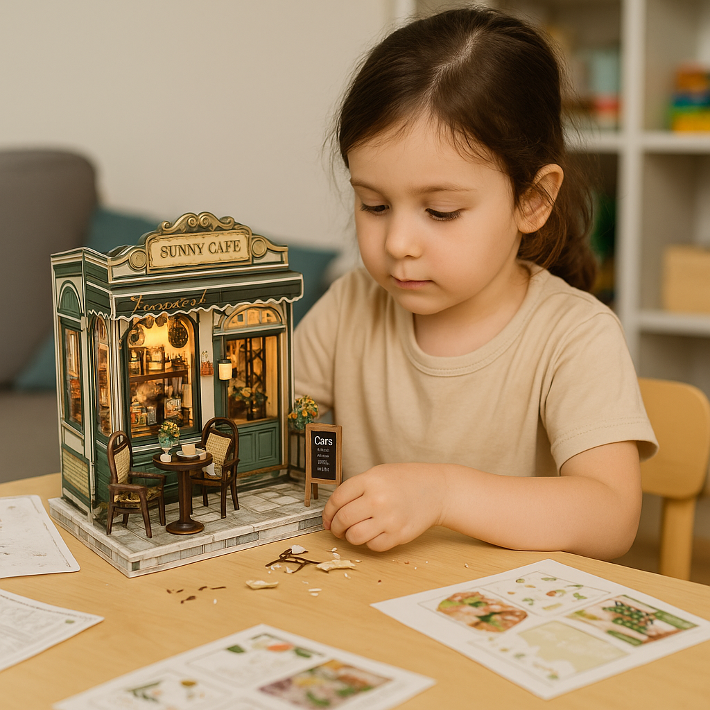 LILD DNA Sunny Cafe Miniature Play Set