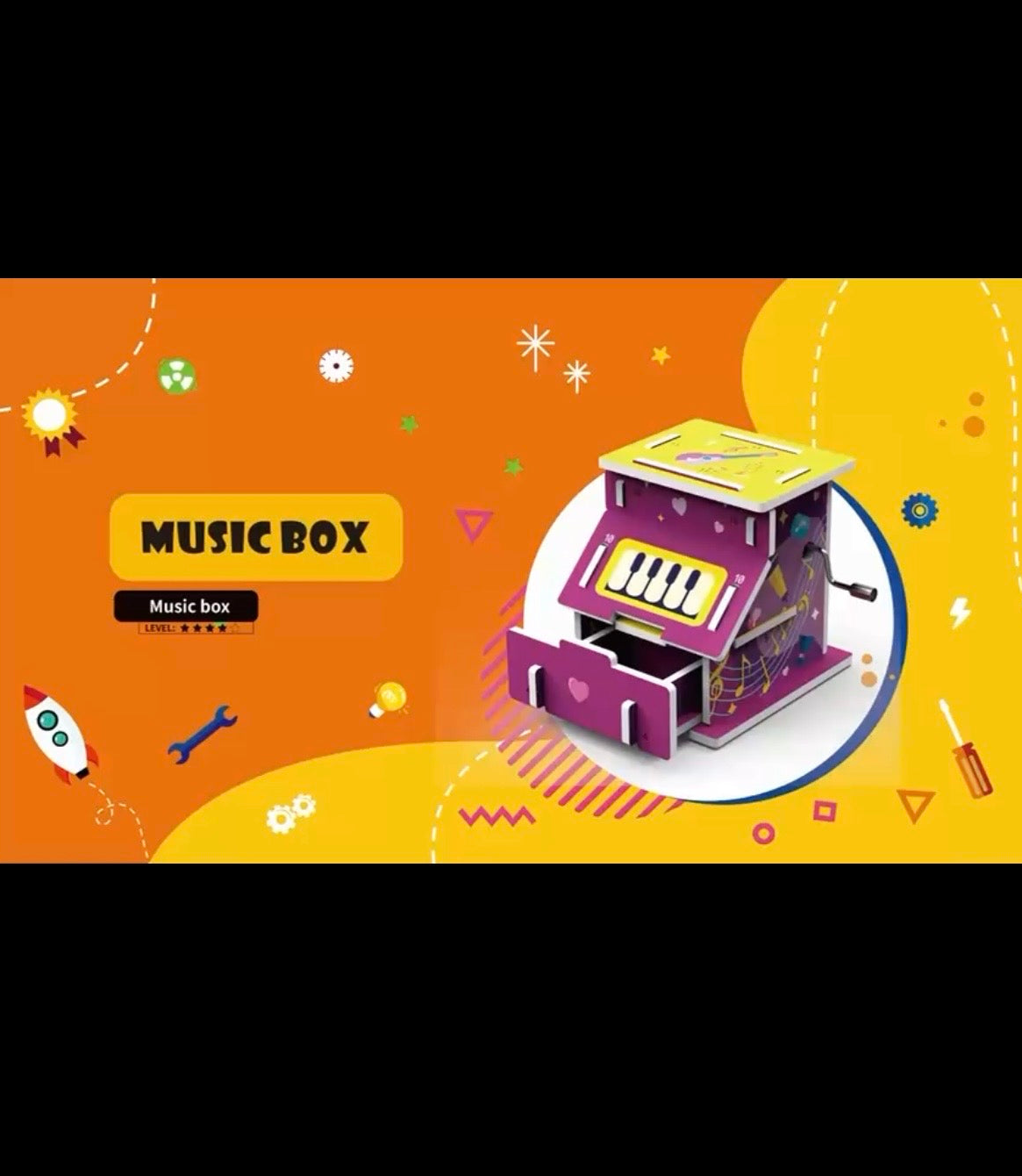 STEM Musical Learning Music Box Toy