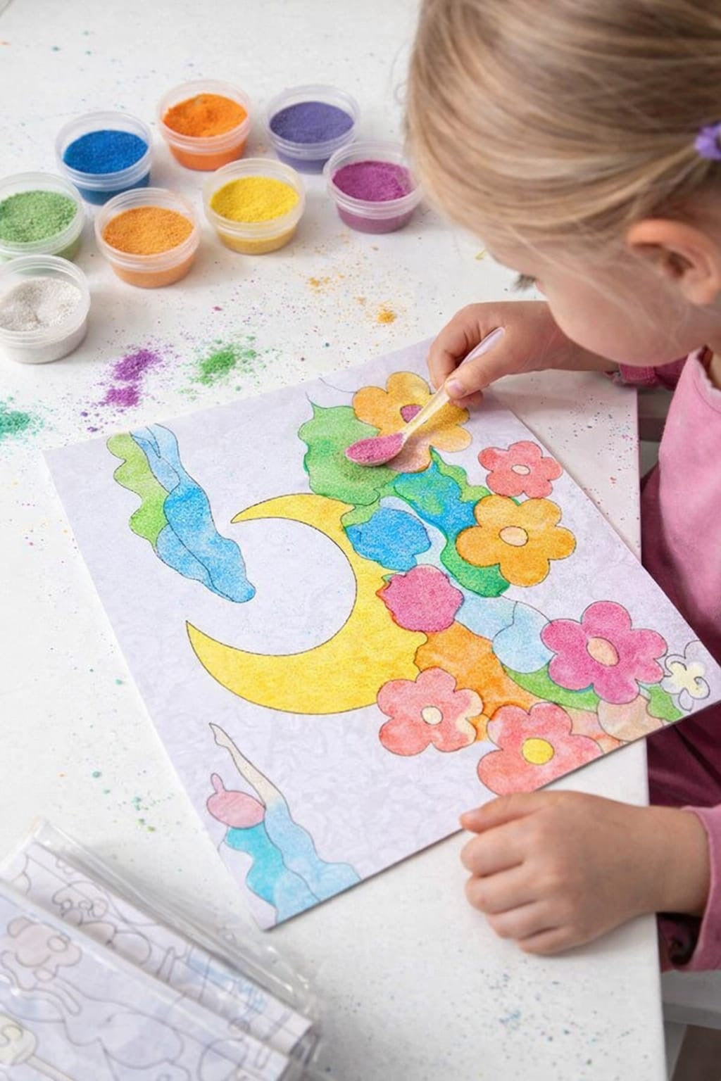 Dimorra Kids X Sand Painting