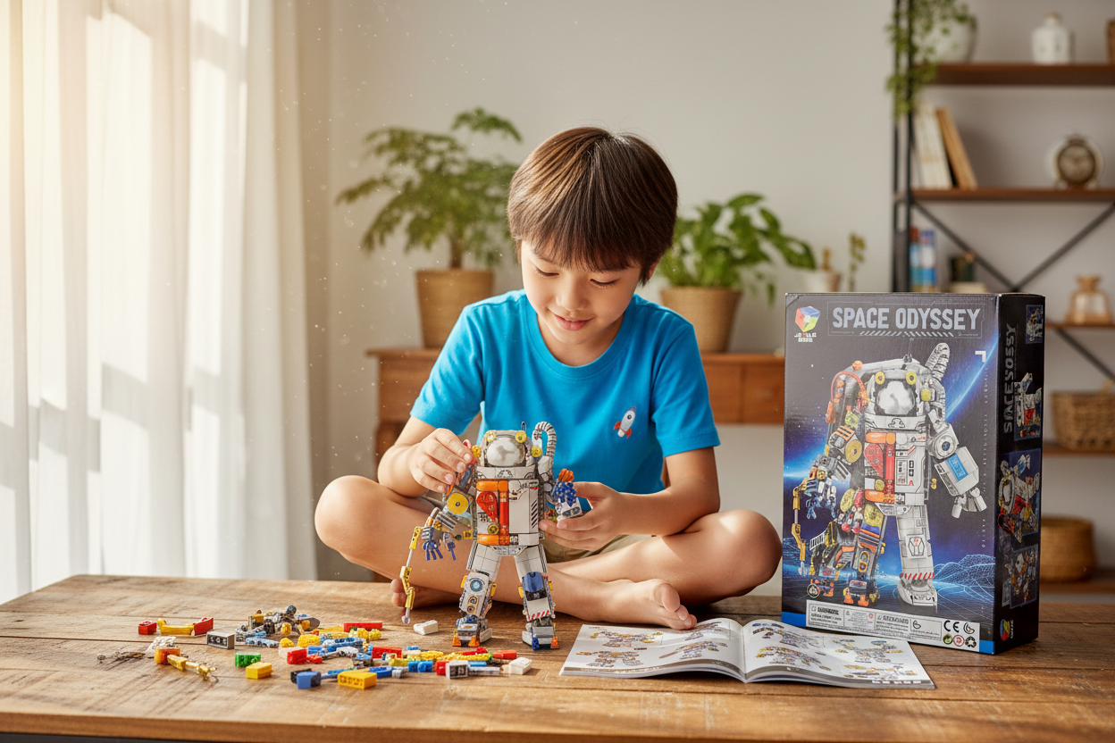 Space Odyssey Building Blocks – 500-Piece STEM Space Construction Set | Ages 6+