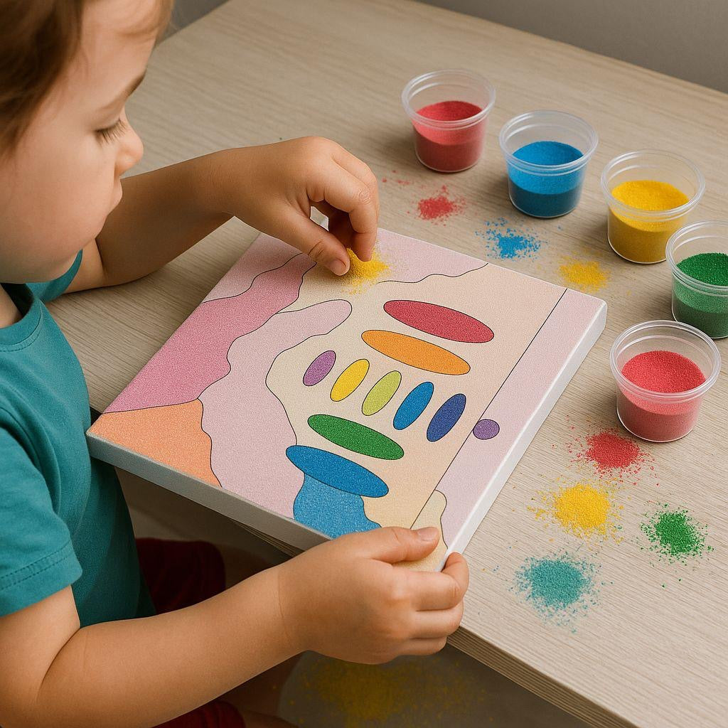 Dimorra Kids X Sand Painting