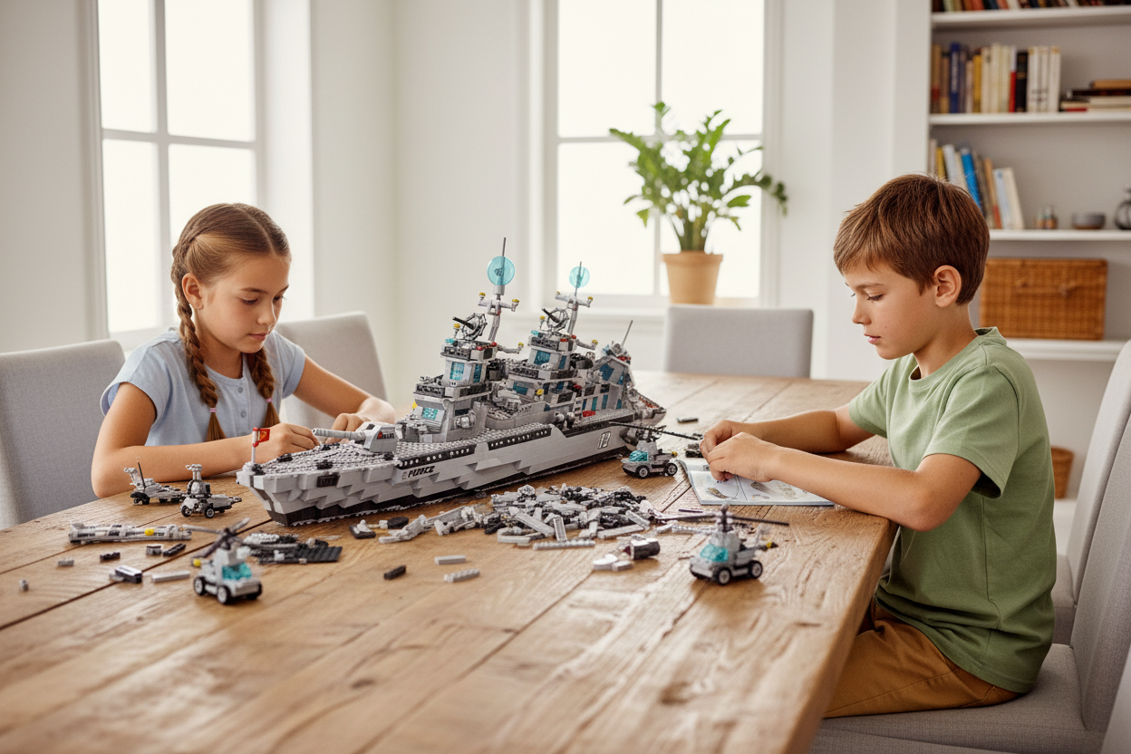 Ocean Explorer Fleet – Naval Engineering STEM Build Set | Water-Test Your Creations